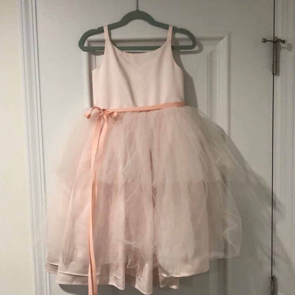 Pink tulle dress